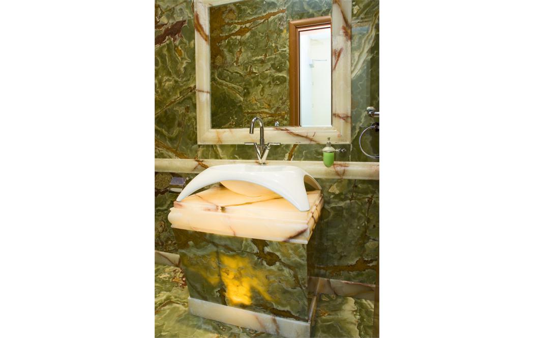 Столешница в ванную - оникс Onyx - Green (Грин - Оникс)